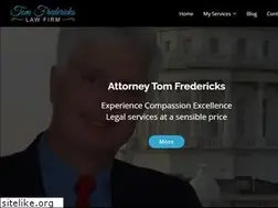 Sites similar to tomfrederickslaw.com