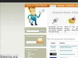Sites similar to tomgutschein.de