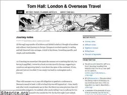 Sites similar to tomhalltravel.com