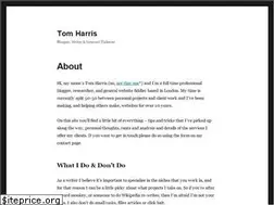 Sites similar to tomharris.org.uk