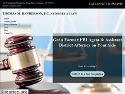 Sites similar to tomhendersonlaw.com