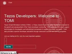 Sites similar to tomi.institute