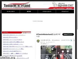 Sites similar to tomin-motorland.com