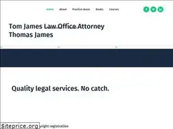 Sites similar to tomjameslaw.com