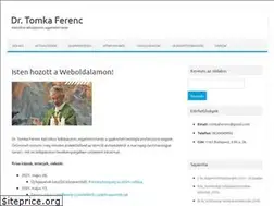 Sites similar to tomkaferenc.hu