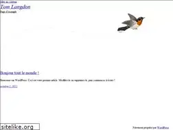 Sites similar to tomlangdon.fr
