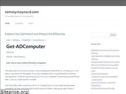 Sites similar to tommymaynard.com