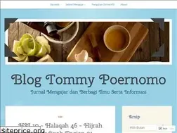 Sites similar to tommypoernomo.wordpress.com