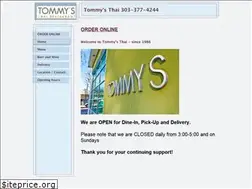 Sites similar to tommysthaidenver.com
