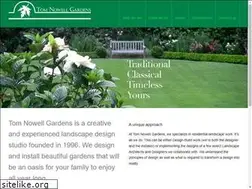 Sites similar to tomnowellgardens.com