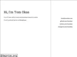 Sites similar to tomokas.com