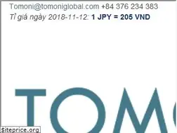 Sites similar to tomoniglobal.com