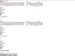 Sites similar to tomorrowpeople.com.au