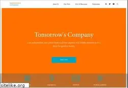 Sites similar to tomorrowscompany.com