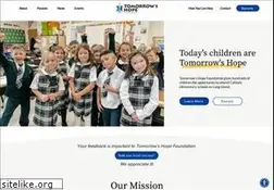 Sites similar to tomorrowshopefoundation.org