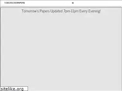 Sites similar to tomorrowspapers.co.uk