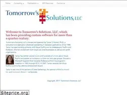 Sites similar to tomorrowssolutionsllc.com