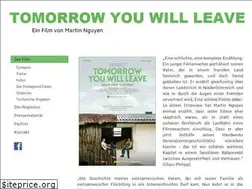 Sites similar to tomorrowyouwillleave.com
