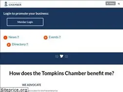 Sites similar to tompkinschamber.org