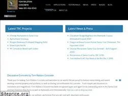 Sites similar to tomralstonconcrete.com