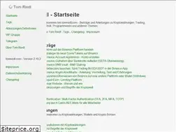 Sites similar to tomriedl.com