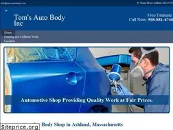 Sites similar to toms-autobody.com
