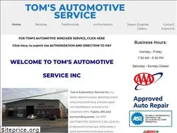 Sites similar to toms-automotive.com