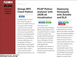 Sites similar to toms-blog.com