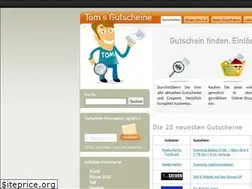 Sites similar to toms-gutscheine.net