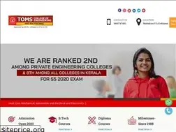 Sites similar to toms.ac.in