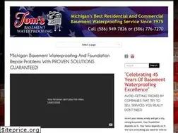 Sites similar to tomsbasementwaterproofing.com