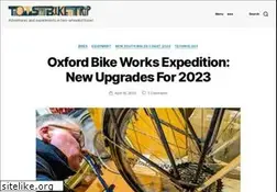 Sites similar to tomsbiketrip.com