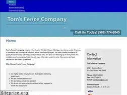 Sites similar to tomsfenceco.com