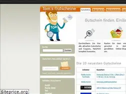 Sites similar to tomsgutscheine.de