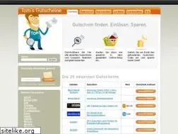 Sites similar to tomsgutscheine.net