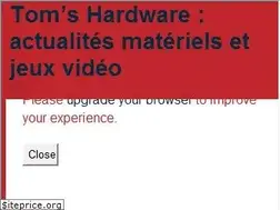 Sites similar to tomshardware.fr