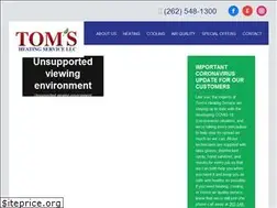 Sites similar to tomsheating.net