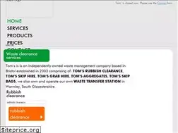 Sites similar to tomsrubbish.com