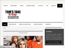 Sites similar to tomstakeonthings.com