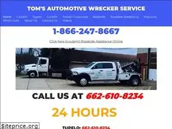 Sites similar to tomswrecker.com