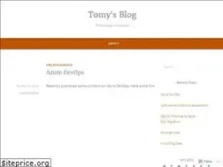 Sites similar to tomyrhymond.wordpress.com