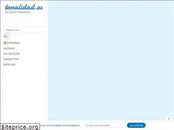 Sites similar to tonalidad.es
