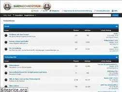 Sites similar to tonbandforum.de