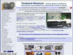 Sites similar to tonbandmuseum.info