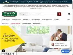 Sites similar to tondeesfurniture.com