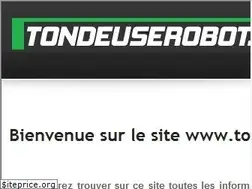 Sites similar to tondeuserobot.be