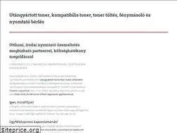 Sites similar to tonernagyker.hu
