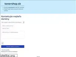 Sites similar to tonershop.sk