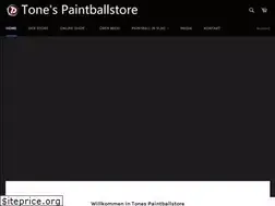 Sites similar to tones-paintballstore.com