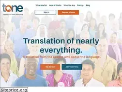 Sites similar to tonetranslate.com